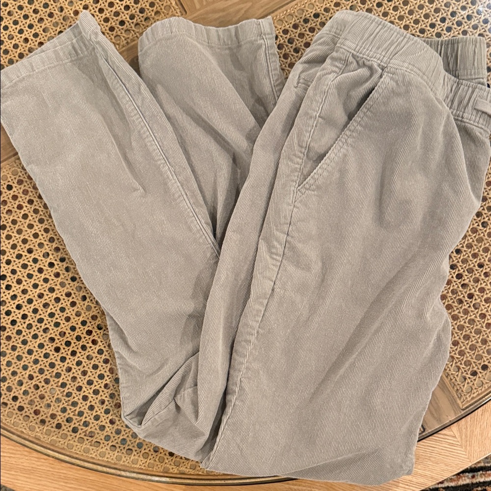 Katin Men's Light Gray Corduroy Pants